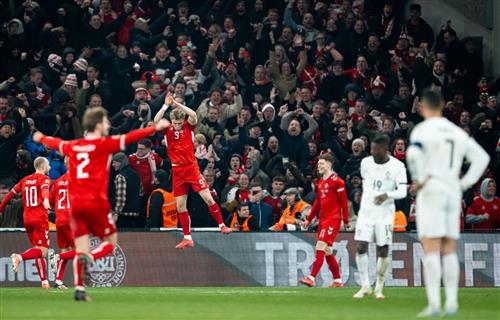 Danemark contre Portugal