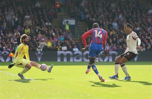 Crystal Palace contre Liverpool