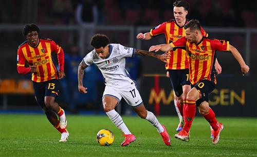 Lecce contre Inter Milan