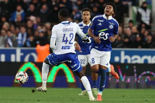 Strasbourg contre Auxerre