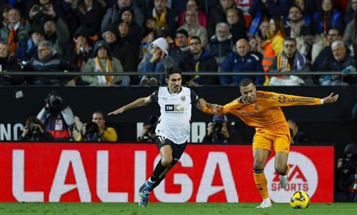 Valence contre Real Madrid