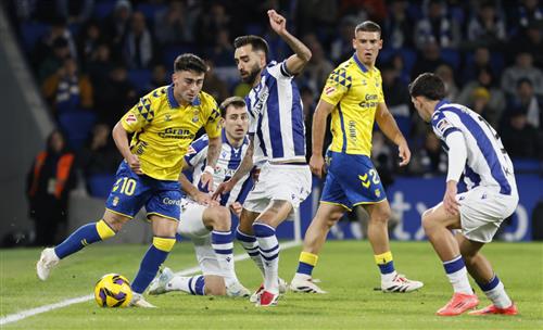 Real Sociedad contre Las Palmas
