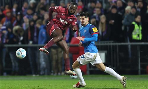 Kiel Holstein contre RB Leipzig