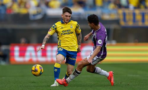 Las Palmas contre Real Valladolid