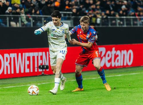 Dynamo Kyiv contre Viktoria Plzen