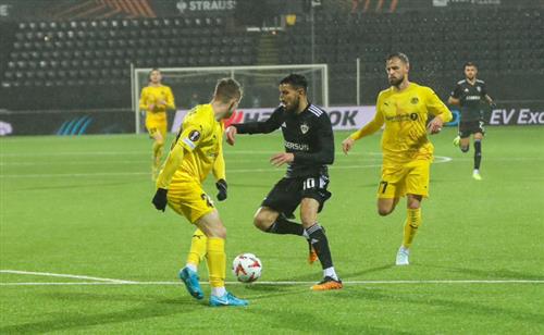 Will Grimmt contre Qarabag