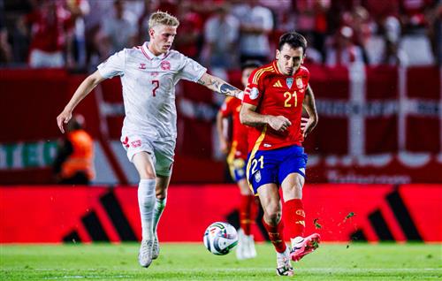 Espagne contre Danemark