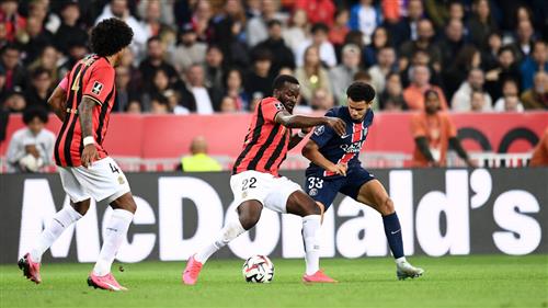 OGC Nice contre Paris Saint-Germain