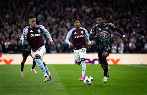 Aston Villa contre Bayern Munich
