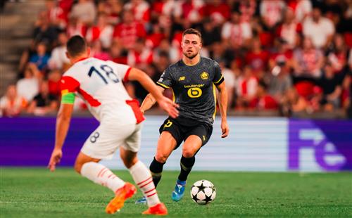 Slavia Prague contre Lille