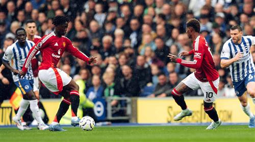 Brighton contre Manchester United
