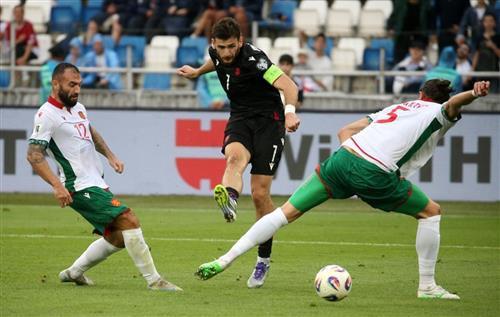 Géorgie contre Bulgarie