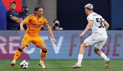 Real Madrid contre Milan AC