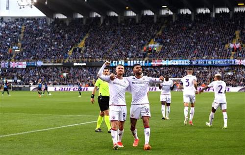 Bruges contre la Fiorentina