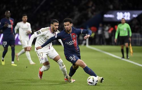 Paris Saint-Germain contre Lyon
