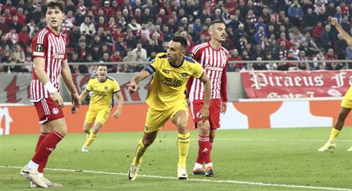 Score historique Olympiacos vs Maccabi Tel Aviv
