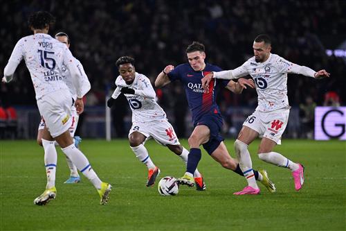 Paris Saint-Germain contre Lille