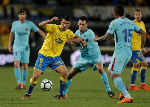 Las Palmas contre FC Barcelone