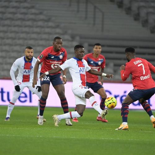 Lille contre Paris Saint-Germain