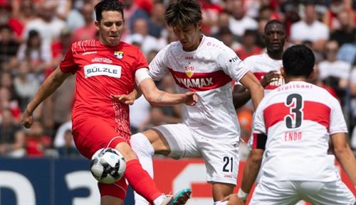 TSG Balingen contre VfB Stuttgart