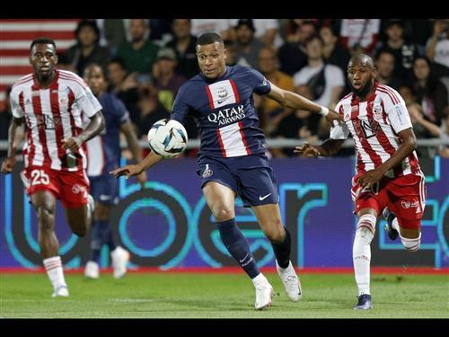 Paris Saint-Germain contre Ajaccio