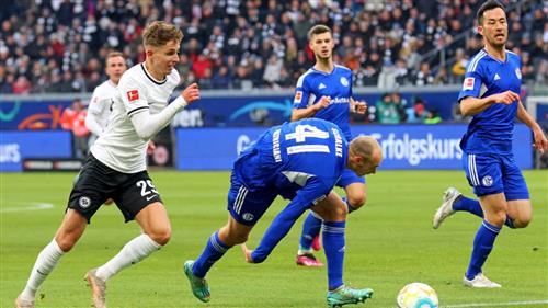 Schalke 04 contre Eintracht Francfort