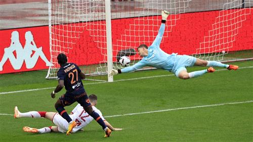 Monaco contre Montpellier