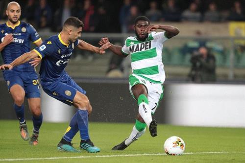 Vérone contre Sassuolo
