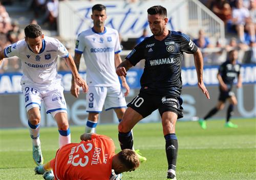 Strasbourg contre Auxerre