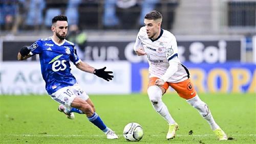 Strasbourg contre Montpellier