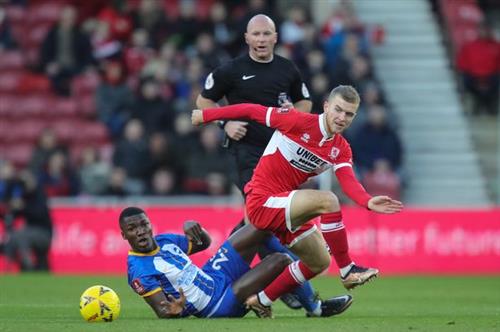 Middlesbrough contre Brighton