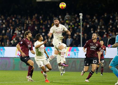 Salernitana contre Milan AC