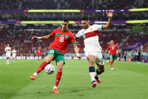 Maroc contre Portugal