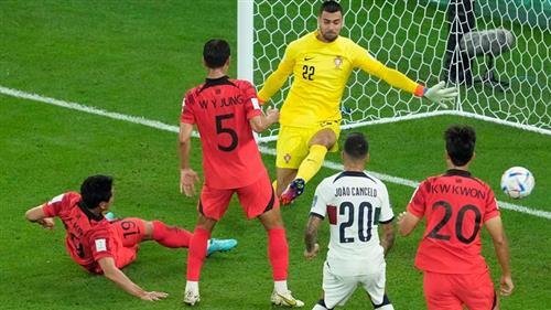 Corée du Sud contre Portugal