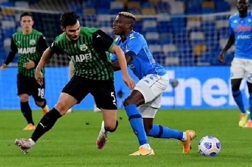 Naples contre Sassuolo