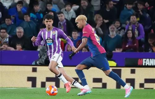 Real Valladolid contre Barcelone