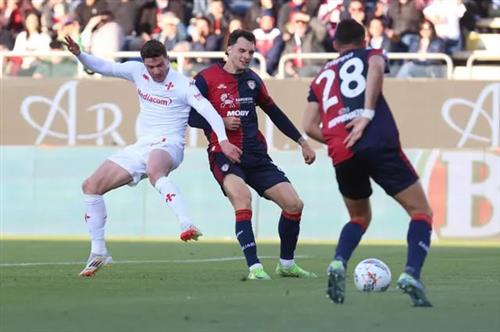 Cagliari contre la Fiorentina