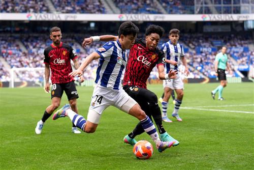 Real Sociedad contre RCD Majorque