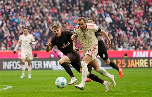 Bayern Munich contre St Pauli