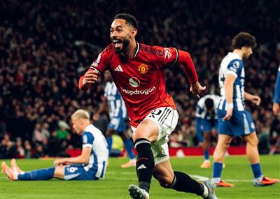 Le Roi Loup montre son pouvoir ! Cunha a marqué le premier but de sa carrière avec les Red Devils avec un tir devant le but, donnant à Manchester United une avance de 1-0.