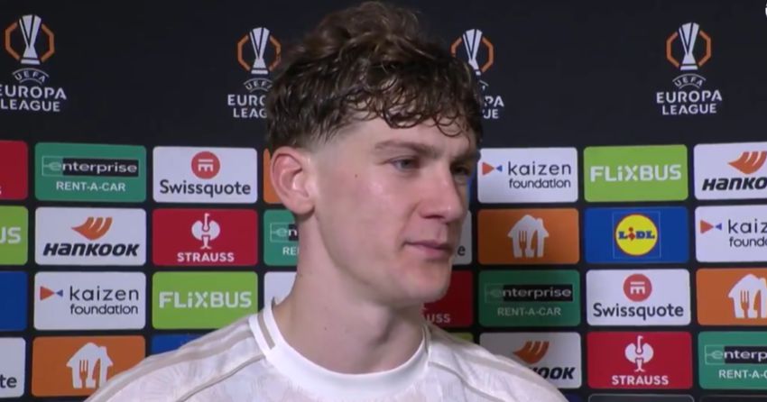 Capitaine de Forest : Je suis déçu de ne pas avoir marqué à trois points, mais c'est très positif que l'équipe à l'extérieur ait obtenu une cage inviolée.