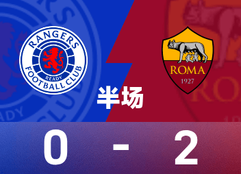 Mi-temps de la Ligue Europa : Sule et Pellegrini ont marqué, Rangers 0-2 Roma