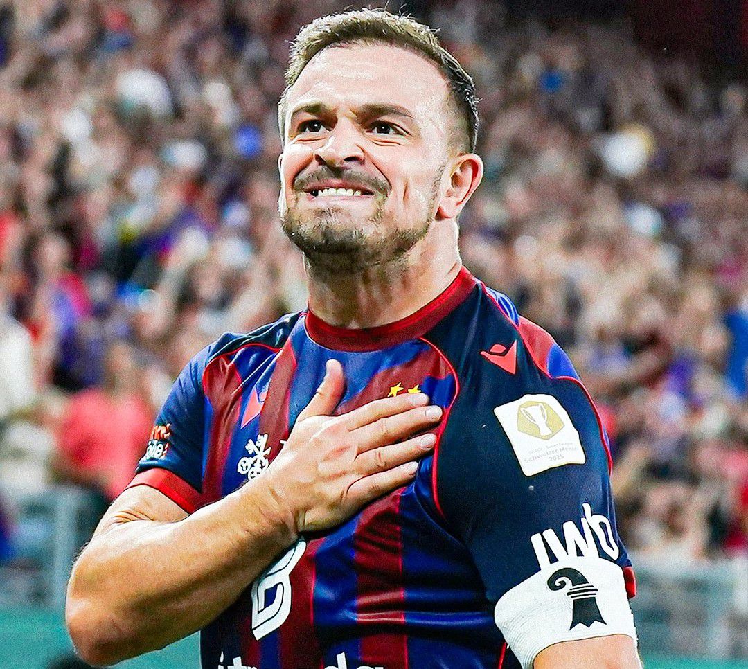 A marqué deux fois en Ligue Europa ! Shaqiri a inscrit 61 buts en 58 matchs depuis son retour dans son club parent, Bâle.
