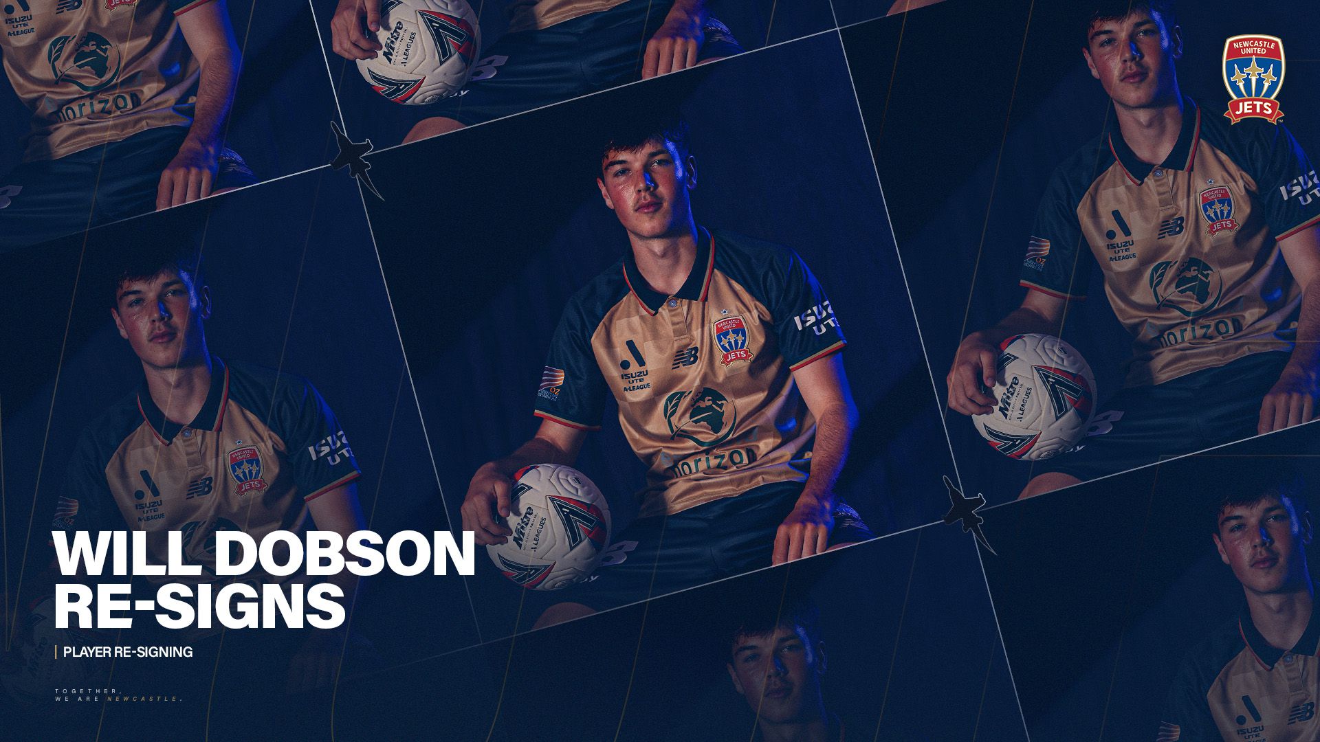 Officiel : les Newcastle Jets prolongent le contrat avec le milieu de terrain de 18 ans Dobson jusqu'en 2028