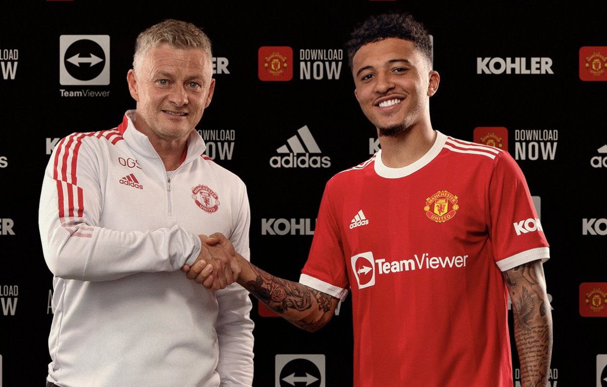 Solskjaer : Sancho est parti en vacances avant de rejoindre Manchester United, puis a souffert d'une otite et a été hospitalisé