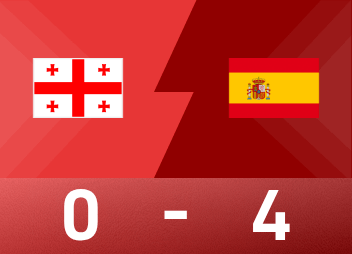 Aperçu de la guerre mondiale en Europe: Oyazábal double, Espagne 4-0 Géorgie verrouille les qualifications