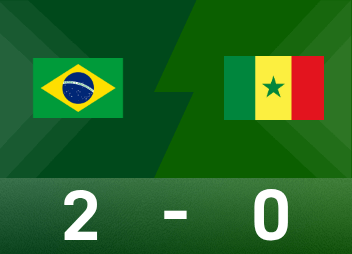Rapport du match amical international : Esteban et Casemiro ont marqué, Brésil 2-0 Sénégal