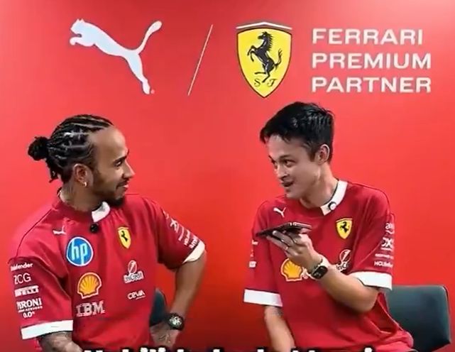 F1 Hamilton : J'aime le plus Vinicius et Neymar dans le football et j'admire les compétences de Messi