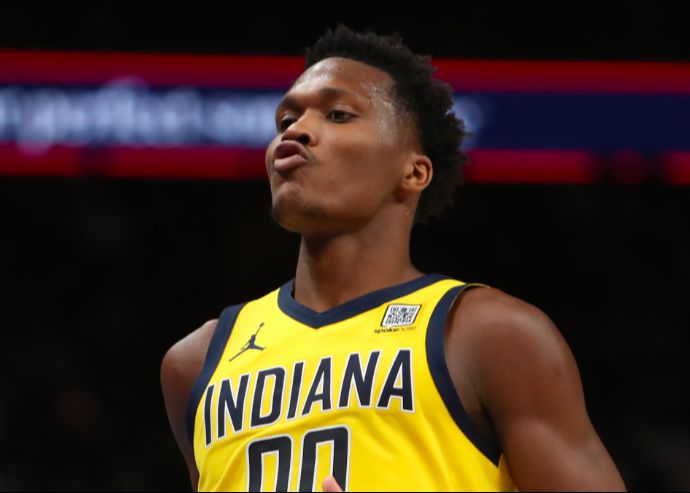 Marcelin a réalisé 8 tirs sur 12 au cours des trois quarts et a marqué 26 points. Il a pris sa retraite prématurément en raison d'une douleur au pied droit.