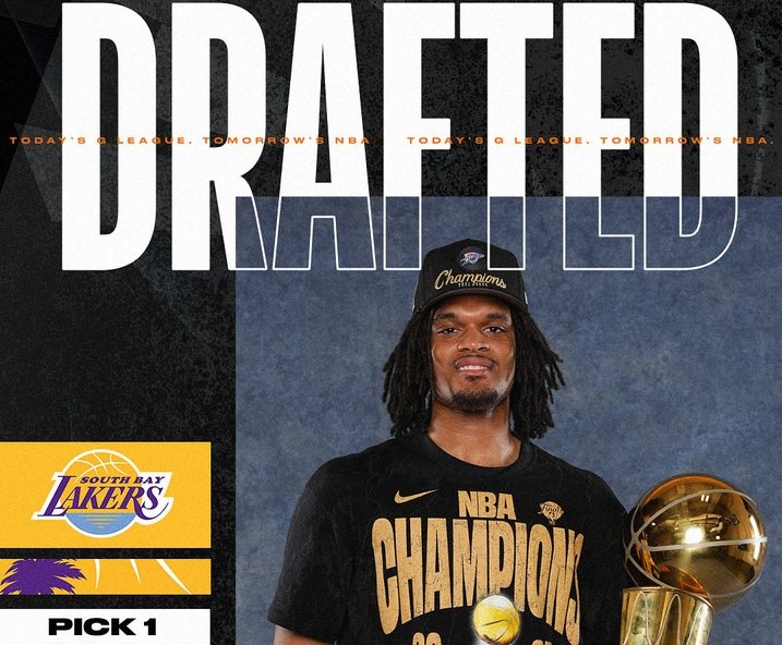 Repêchage de la G League : les South Bay Lakers sélectionnent l'ancien joueur du Thunder Dillon Jones avec le premier choix au classement général